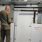 Запуск системы отопления.